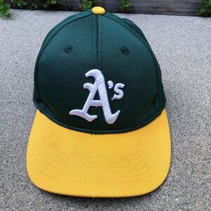OC SPORTS Oakland A's Athletics Baseball Hat Youth Kids Green Cap Adjustable MLB